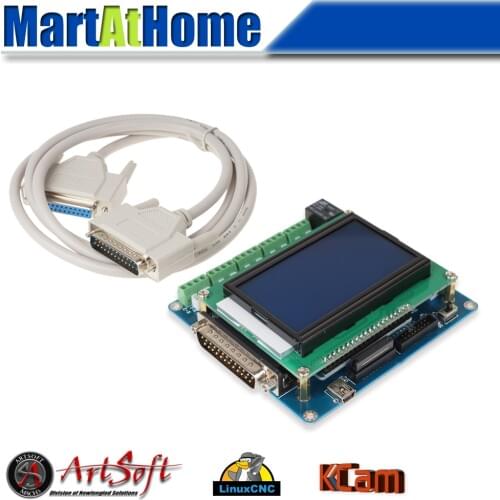 Free Sipping Intelligent 5 Axis CNC Breakout Board Interface w/ LCD Digital Display Support Mach3/EMC2/KCAM4 #SM613 @CF