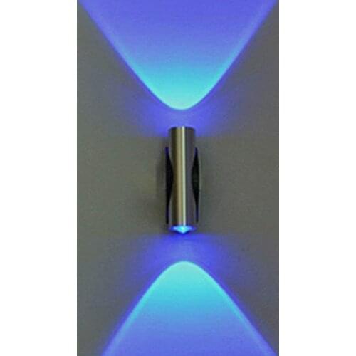Double-headed LED Wall Lamp Home Sconce Bar Porch Wall Decor Ceiling Light Blue Home Decor Practical Delicate Durable