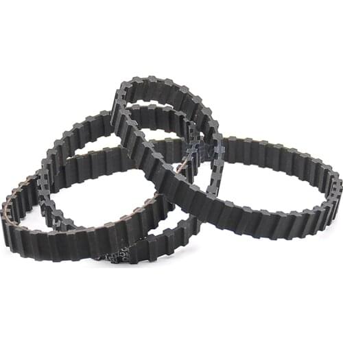 1Pcs 180DXL-240DXL Double Side Timing Belt Double-sided Toothed Synchronous Belts Width 10mm