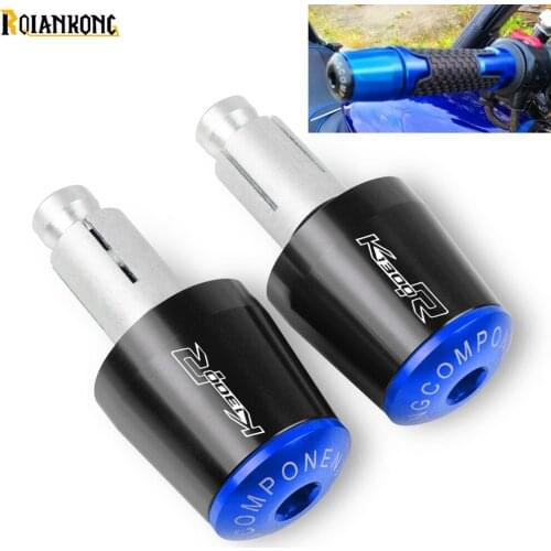 K1300R LOGO 7/8mm CNC Motorcycle Hand Bar End Handlebar For BMW K1300 R 2009 2010 2011 2012 2013 2014 2015 2016 Handle Grips Cap