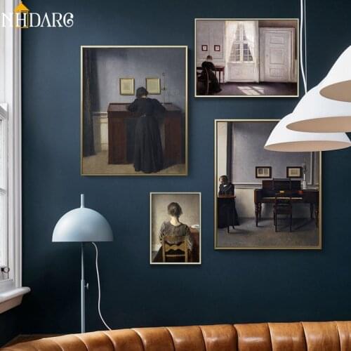 Classic European Style Room of Christian Women Posters and Prints Canvas Painting Art Wall Pictures for Living Room Home Decor