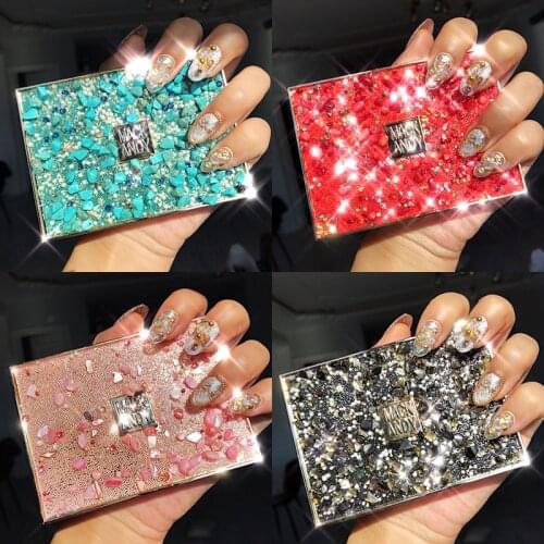 Cosmetic 8 Color Makeup Palette Eyeshadow Pallete Shimmer Glitter Eyeshadow Palette Matte Metallic Pigmented Nude Smoky Cosmetic