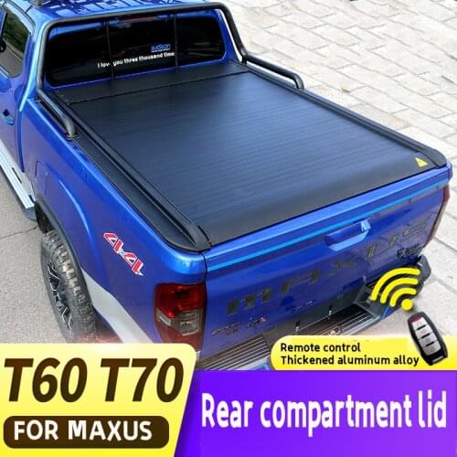 FOR MAXUS T60 LDV Rear Compartment Lid refitting thickened aluminum pickup back cover rolling curtain push pull back box cover