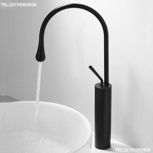 Brushed Golden Basin Faucet Single Lever 360 Rotation Spout Brass Mixer Tap For Kitchen Hot Cold Water Bathroom Basin Water Sink