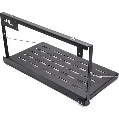 YAIT Multifunction Tailgate Table for Jeep Wrangler JL 2018 Tail Door Rack Storage Bracket Rear Bezel Rear Foldable Frame