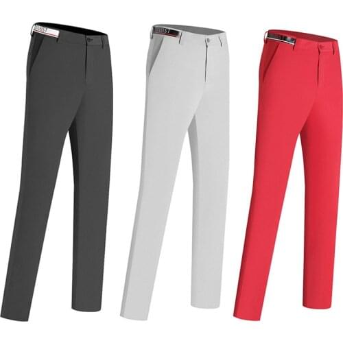 2021 Summer New mens Golf Pants Quick-Drying Breathable Sports Trousers Anti-Pilling and Sweat-Absorbent Outdoor Free Home
