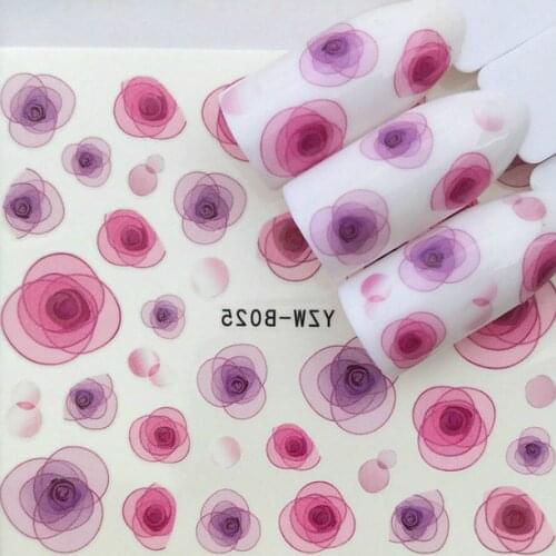 5 Pcs Sell Roses Acrylic Powder Crystal Design False Tips Nails Art Builder For Manicure Acrylic Powder for Nail Art Design