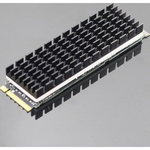 Heatsink Heat Dissipation Aluminum Radiator M.2 NGFF Cooling Heat Sink Heat Thermal Pads for M.2 NGFF 2280 PCI-E NVME SSD