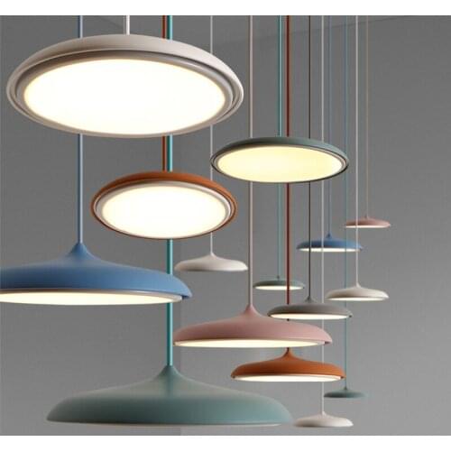 Nordic Post-Modern LED Pendant Lights Restaurant Living Room Bar Kitchen Handing Lamps Industrial Luminaria Indoor Lighting