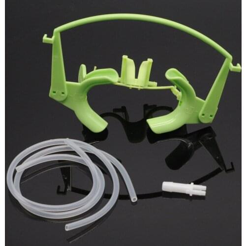 Dentist Orthodontic Cheek Retractor With Salive Suction Function Mouth Opener