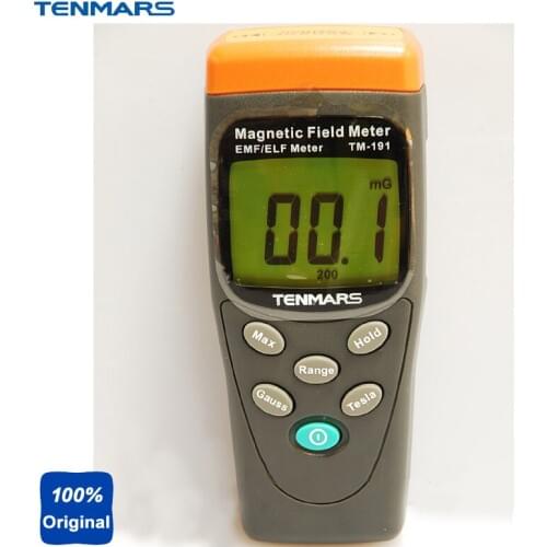 TM-191 EMF Meter Electromagnetic Magnetic Field Tester Extremely Low Frequency(ELF) of 30 to 300Hz