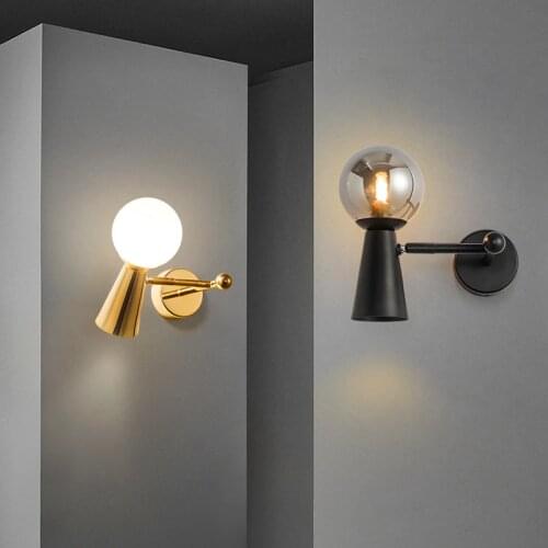 Creative aisle dining room living room bedroom bedside lamp Nordic post-modern led lamps