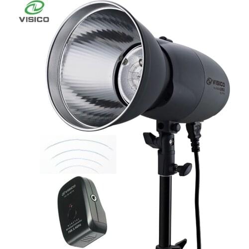 Visico 200Ws Mini Studio Flash Light VL-200 Plus 2.4GHz Wireless Bowens Mount With Remote VC-816TX For Lifestyle Photography