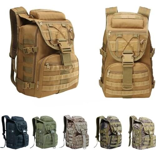 35L Military Molle Tactical Assault Pack Backpack Army Molle Waterproof Camouflage Hunting Bag Outdoor Hiking Camping Backpack