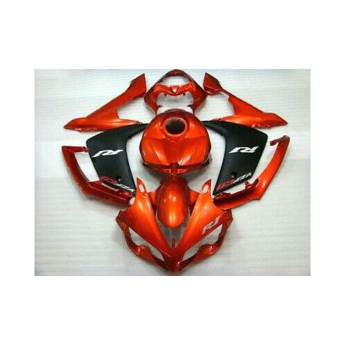 Wotefusi ABS Bodywork Fairing Injection Molding For 2007 2008 Yamaha YZF 1000 R1 (YE)