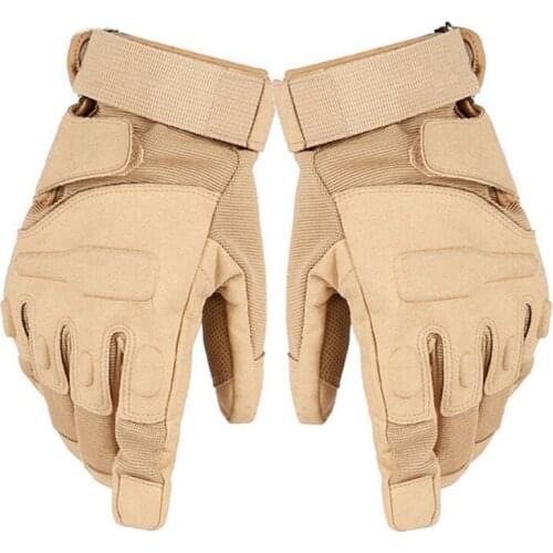 Winter Sport Gloves Mens Outdoor Military Gloves Full Finger Army Tactical Mittens Wear-resistant Riding Climbing Gloves