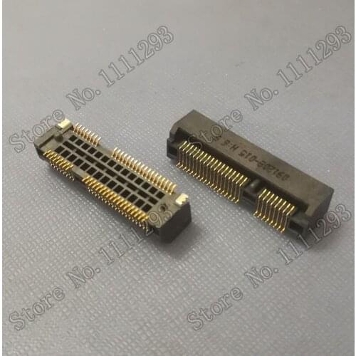 10pcs/lot Mini PCI-E 52P , 0.8mm , 6.8H SMT Connector for Sony Vaio VPCEA VPCEA36FX PCG-61315L Laptop