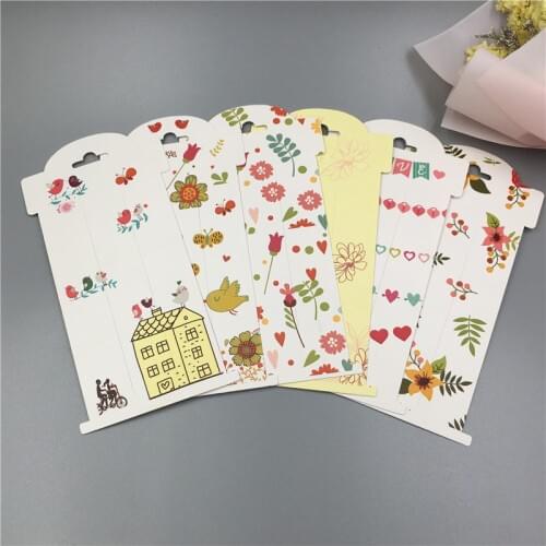 100Pcs New Product 16*8cm Paper Jewelry Cards Hairpin Accessory Packaging Paper Cards Superior Quality Hairpin Cards