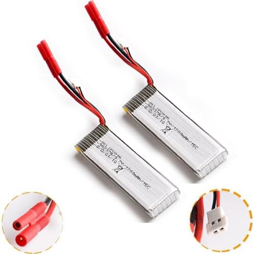 2pcs/lot Rc Lipo Battery 3.7V 1200MAH 15C max 25C Banana plug For RC Walkera Rc Quadcopter