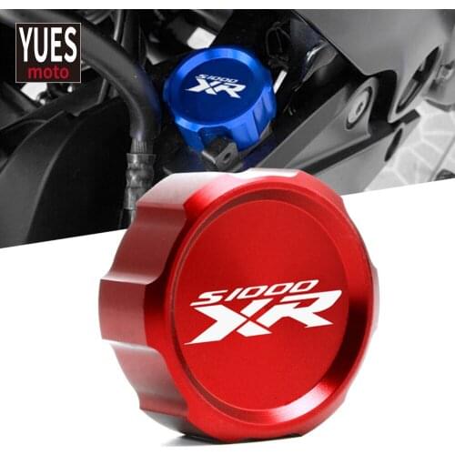 Motorcycle Accessories Rear Brake Fluid Reservoir cover cap For BMW S1000XR S1000 XR 2015-2018 2017 2016