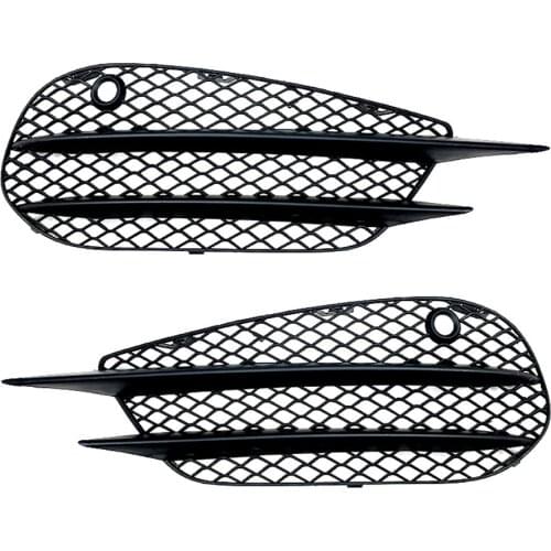 Car Fog Light Cover For Mercedes-Benz C Class W205 C180 AMG Modification Front Bumper Grill Fog Light Trim Rim Lamp Cover Cap