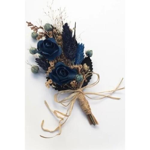 Groom Boutonniere decoration artificial flower искусственный цветок