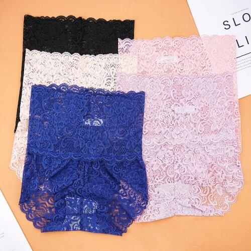 1 Piece Lot Lace Panties Women High Waist Female Sexy Underwear Hollow Out Butt Lift Lingerie Seamless Briefs Breech