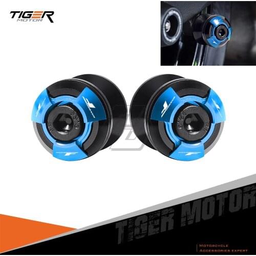 CNC Aluminum Motorcycle Spools Slider Stand Screws Case for Suzuki GSX650F 2008-2017