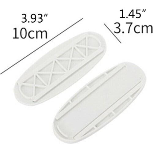 3PCS White Socket Paste Fixer Patch Panel Holder Wall Hanging Punch Free Installation Plug Fixing Device E56B