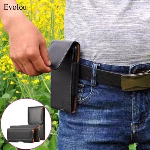 Flip Belt Clip Leather Pouch Case For Blackview A100 A90 A70 2021 BV 6300 5500 Pro 6900 Waist Phone Bag For Blackview A80 Pro