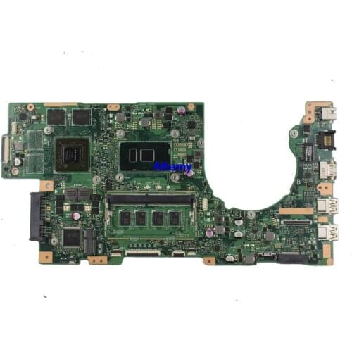 SAMXINNO K501UX Laptop motherboard For Asus K501UB K501UQ K501UXM A501U original mainboard DDR3 8GB-RAM I7-6500U GT940M