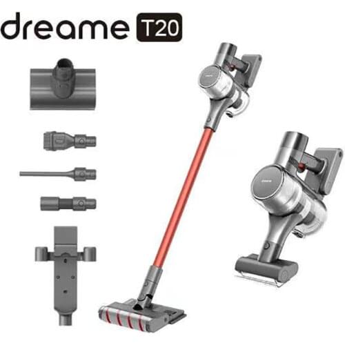 Original Dreame T20 Handheld Cordless Vacuum Cleaner Accessories HEPA Filter Roll Brush Mop Cloths Water Tank