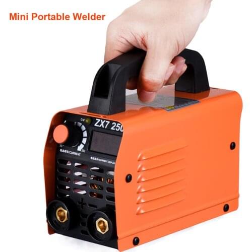 ZX7-250 Portable Welder Inverter Welding Machines 25KVA 50/60Hz Inverter ARC Welder 220V Welding Working and Electric Dropship