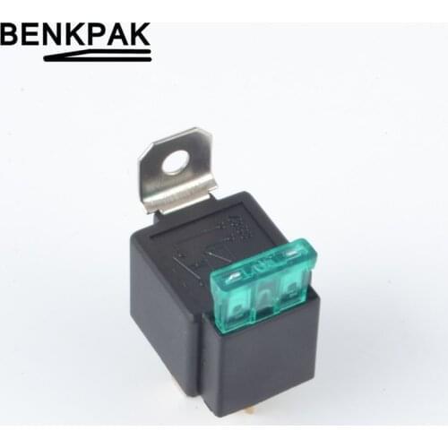 Relays top grade quality 4 pin 30A auto relay with fuse, coil voltage 12VDC relais