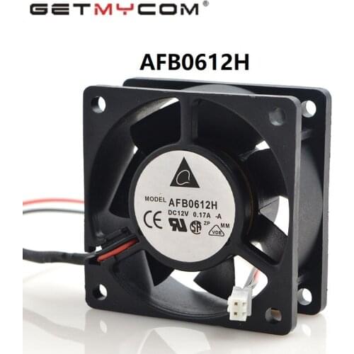 Getmycom Original AFB0612H DC 12V 0.15A Blower Fan 6025 60*60*25mm Cooling Fan AFB0612H Inverter Fan