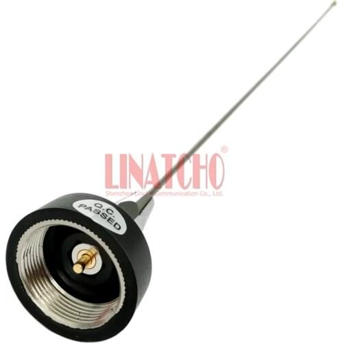 VHF frequency 136-174MHz stainless steel whip car radio nmo antenna, nmo male antenna