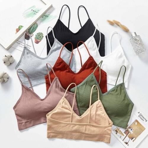Sexy Camisole for Women Tank Crop Tops Female Solid Color Crop Top Streetwear Sleeveless Camis Women Girl Cropped Camisole Femme