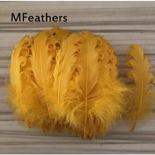 100 pcs of high quality curly goose duck feathers, 5-8 "/ 13-20cm DIY Jewelry Accessories wedding party carnival decorations
