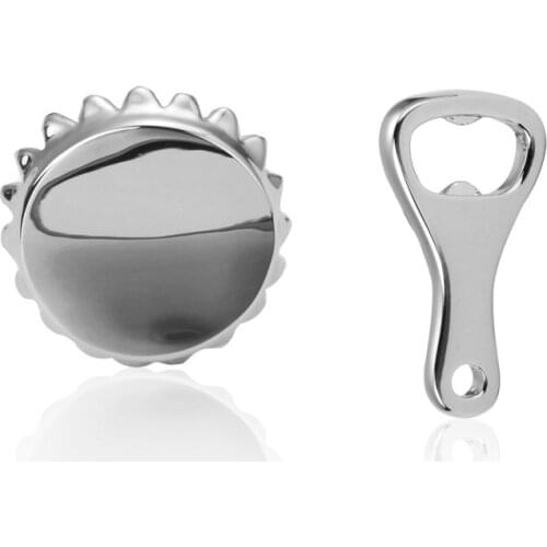 Promotion! Men Cufflinks Fashion wholesale&retail top copper Wine cap Design Cuff links High quality mens jewelry gift