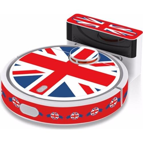 Free Shipping 1 Piece Replacement Flag Style Sticker for xiaomi MI Robot Vacuum Cleaner Beautifying Protective Film
