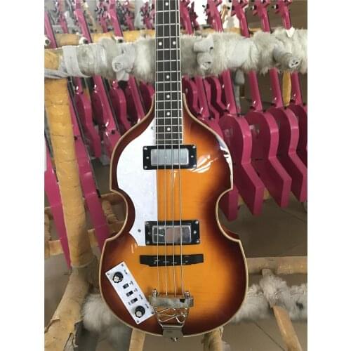 Grote high quality flamed maple electric bass guitar, electric guitar