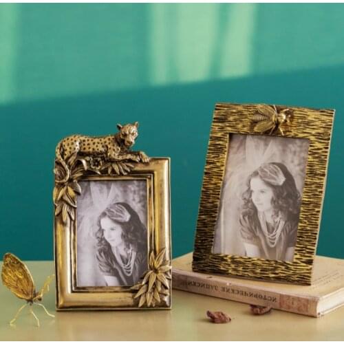 Retro 6 Inch 7 Inch Photo Frame Home Decoration Personality Creative Living Room Decoration Photo Frame Combination Photo Wall