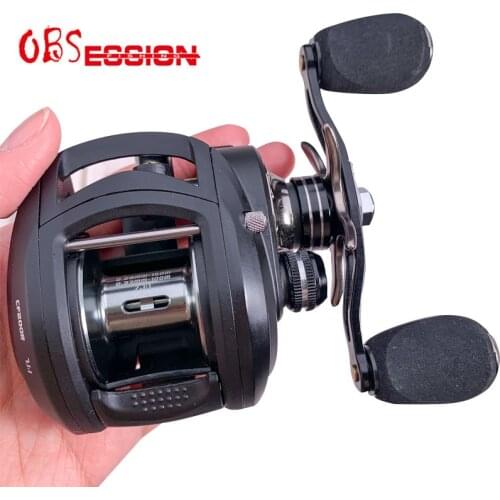 Baitcasting Fishing Reel 7.1:1 Drag Max 10kg Super Urlight Saltwater Resistant Metal Reel Long Casting Magnetic Force Reel