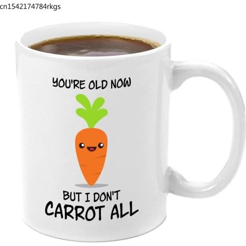 I Dont Carrot At All Ceramic Mug 11oz Best Friend Gifts
