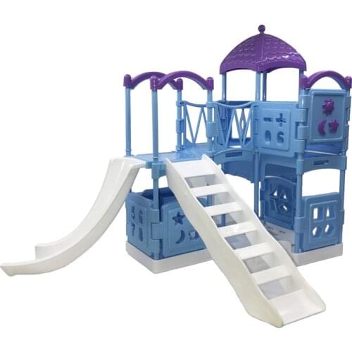Simulation mini Playground Childrens play house toy doll accessories Christmas gift for girls