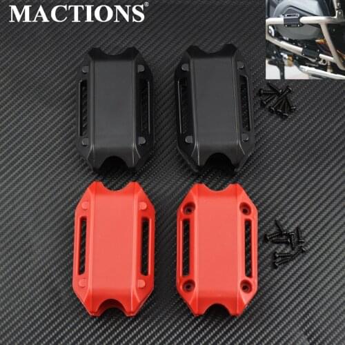 Motorcycle Modified Engine Protection Bumper Block Decorative Accessories Black/Red For BMW R1200GS LC adv F700GS F800GS