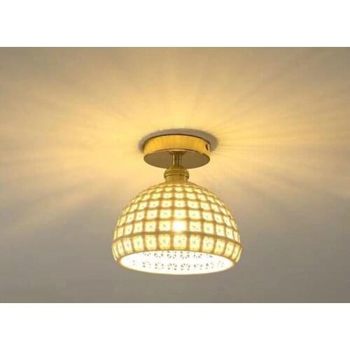 Nordic Led Glass Ceiling Lights Modern Kitchen Ceiling Lamp Bedroom Hanging Lamps Living Room Loft Decor Home Lighting Fixtures