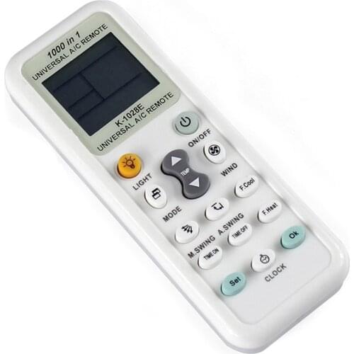 New Universal LCD A/C Remote Controller for Air Conditioner Remote Control Replacement Multifunction with Flashlight