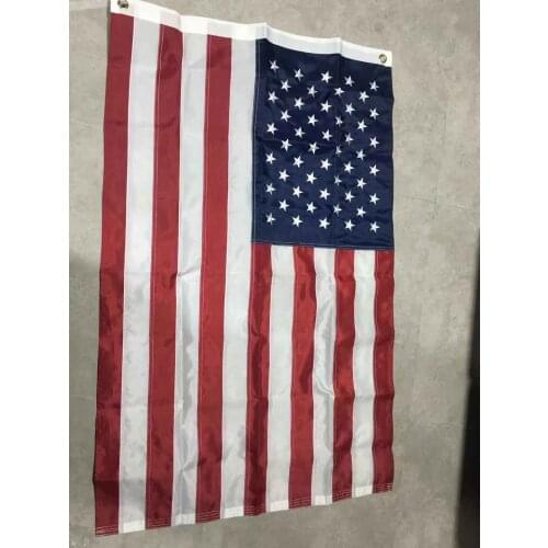 Flag Wholesale Oxford Embroidered USA Flag American Flag USA National Flag