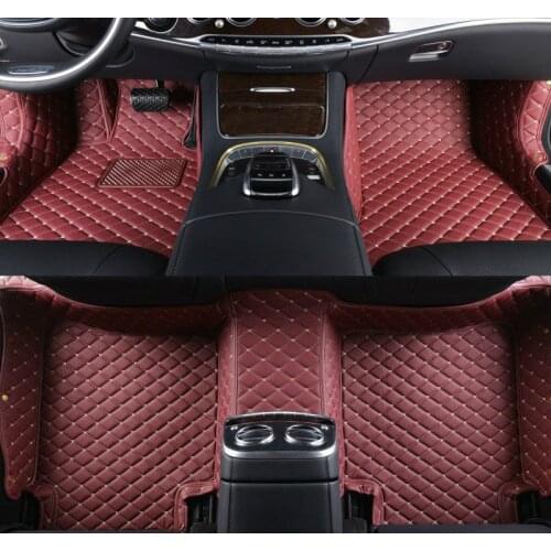 Custom car floor mats leather for auto Acura TLX-L RDX ZDX RL TL CDX accessories for cars stickers on cars autocover styling